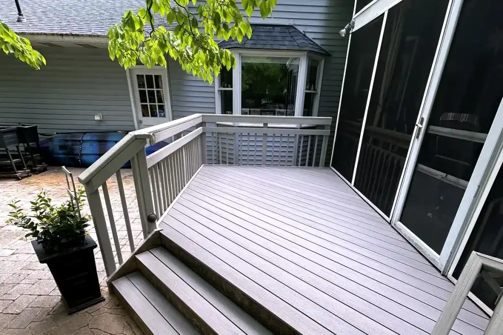 home improvement in Edgewater - 12 heward-home-improvement-composite-deck-stairs-screen-porch-edgewater-md
